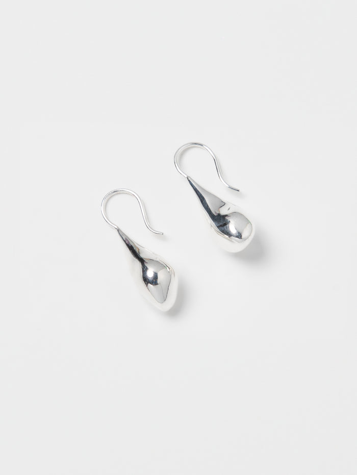 Sage Earrings in Sterling Silver-Earrings-wolfcircus.com
