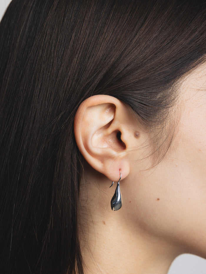 Sage Earrings in Sterling Silver-Earrings-wolfcircus.com