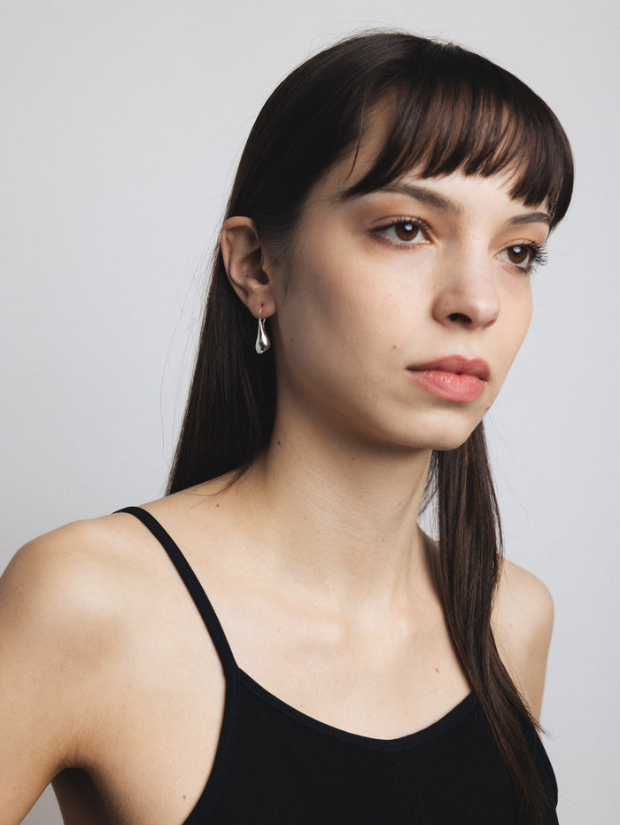 Sage Earrings in Sterling Silver-Earrings-wolfcircus.com