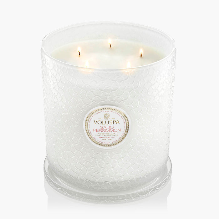 Saijo Persimmon - 5 Wick Hearth Candle