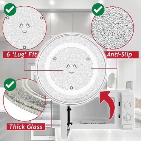 Samsung Microwave Oven Glass Turntable Plate | 288mm