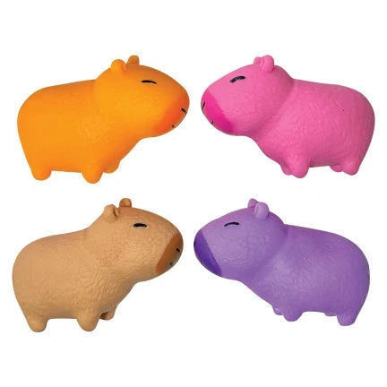 Sand Filled Squishy Toy 3.5 Inch Stretch Capybara - Sensory Fidget Toy