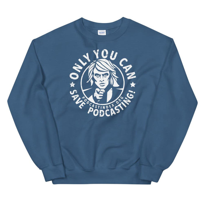 Indigo Blue / White / S