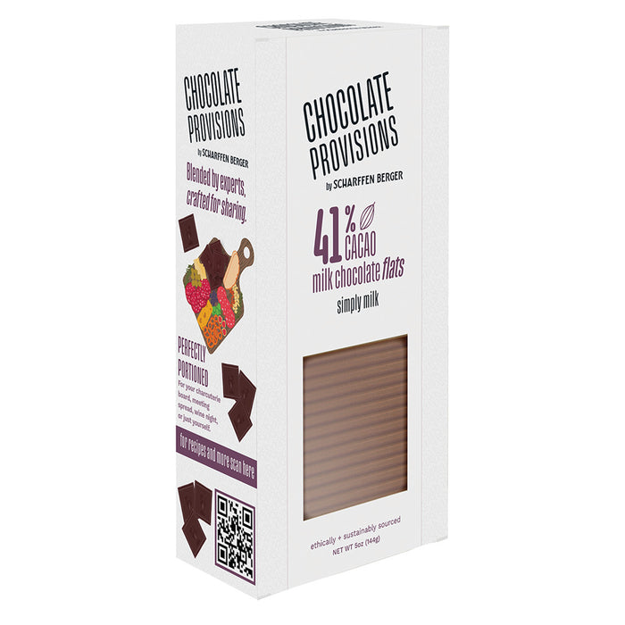 Scharffen Berger 41% Cacao Milk Chocolate Flats Candy - 8 Count
