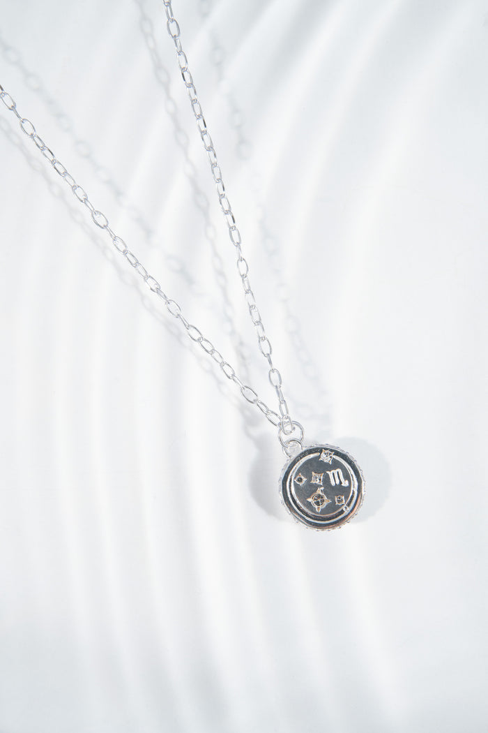 Scorpio Zodiac Precious Necklace