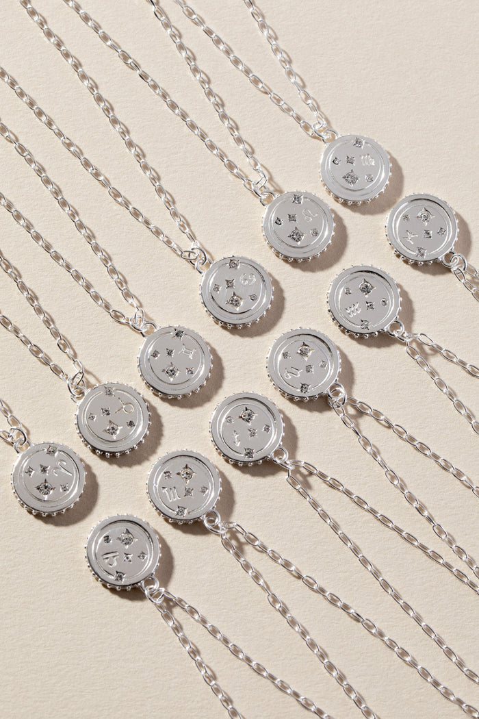 Scorpio Zodiac Precious Necklace