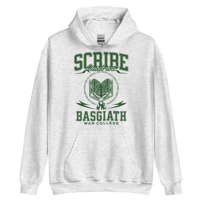 Scribe Quadrant Hooded Sweatshirt - The Bean Workshop - Fourth Wing, hoodie, Rebecca Yarros, Scribe Quadrant, The Empyrean