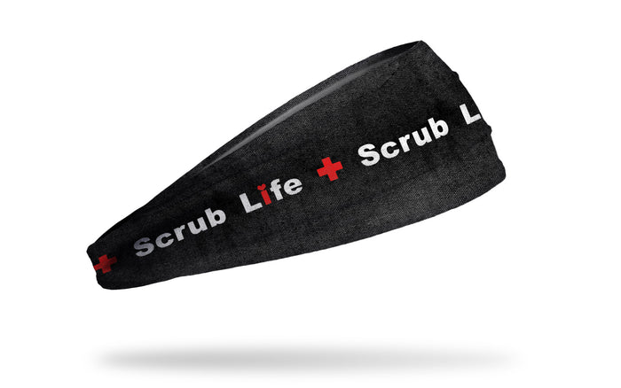 Scrub Life (Black) Big Bang Lite Headband - View 2