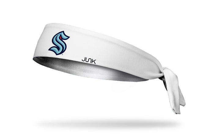 Seattle Kraken: Logo White Flex Tie Headband - View 1
