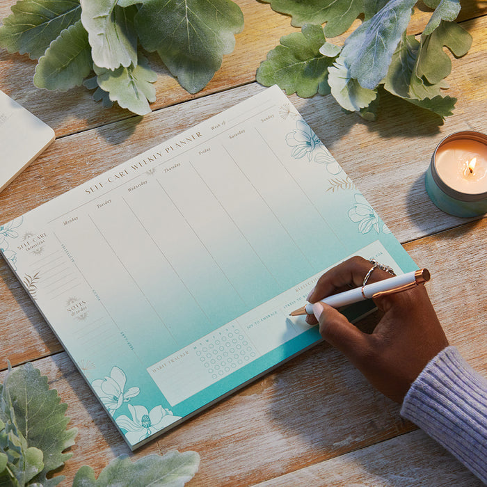 Self-Care Weekly Planner Notepad