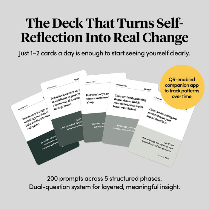Self Discovery Deck (New Edition!) Card Deck Personal Growth