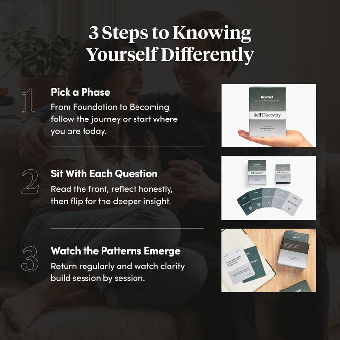 Self Discovery Deck (New Edition!) Card Deck Personal Growth