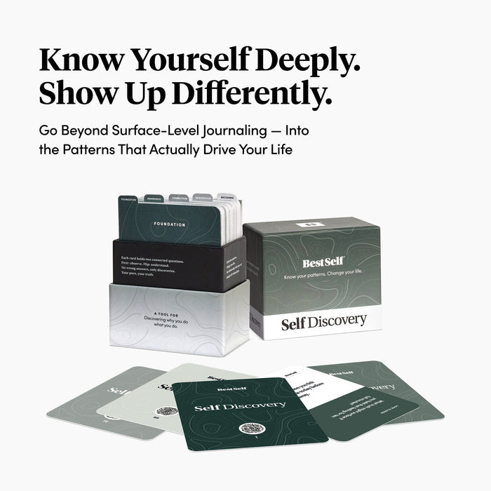 Self Discovery Deck (New Edition!) Card Deck Personal Growth