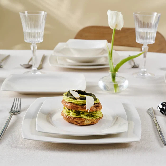 Service de table Karaca Vesta White pour 12 personnes, 52 pièces