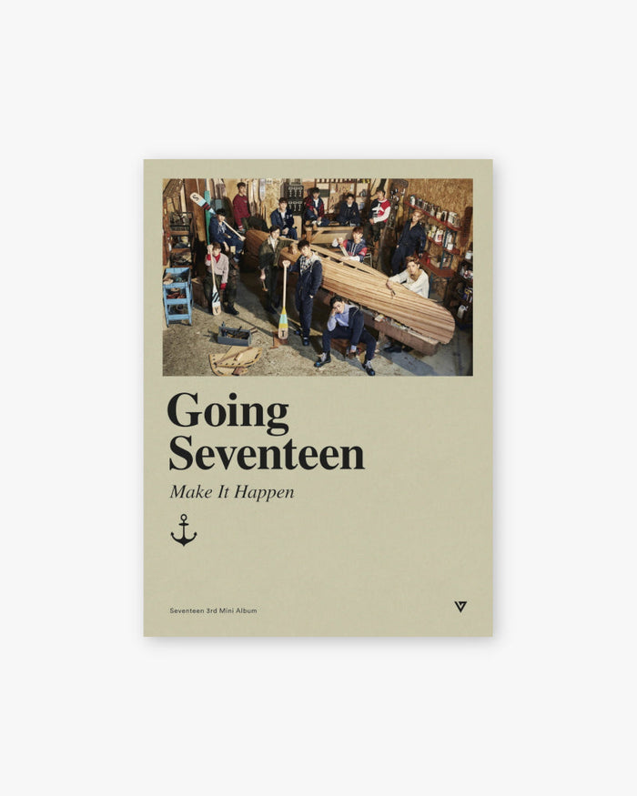 SEVENTEEN - GOING SEVENTEEN (3RD MINI ALBUM) (REPACKAGE ALBUM) (3 VERSIONS)