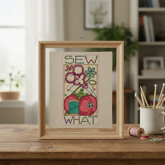 Sew What Counted Cross Stitch Kit