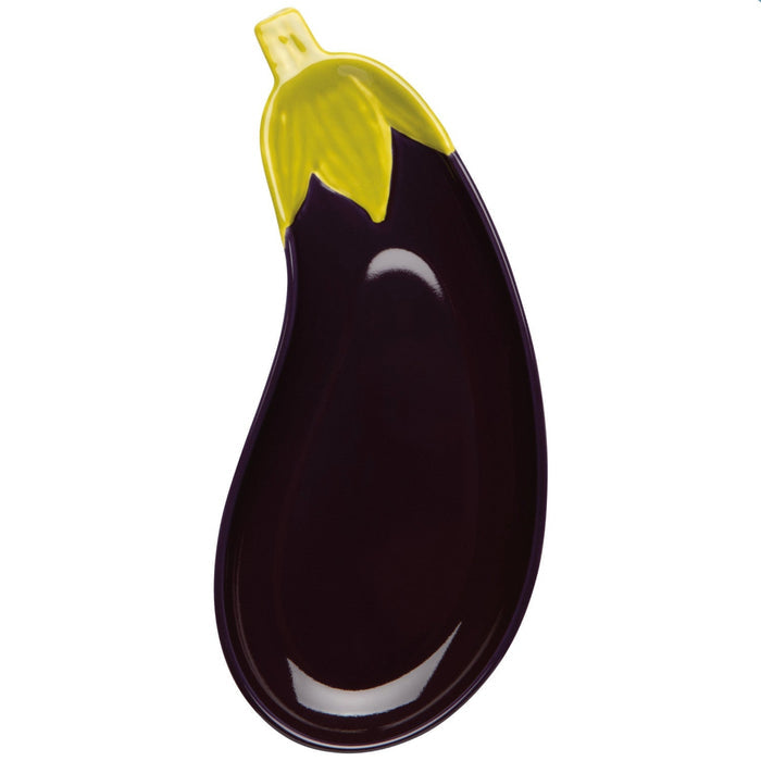 Shaped Dish - Eggplant