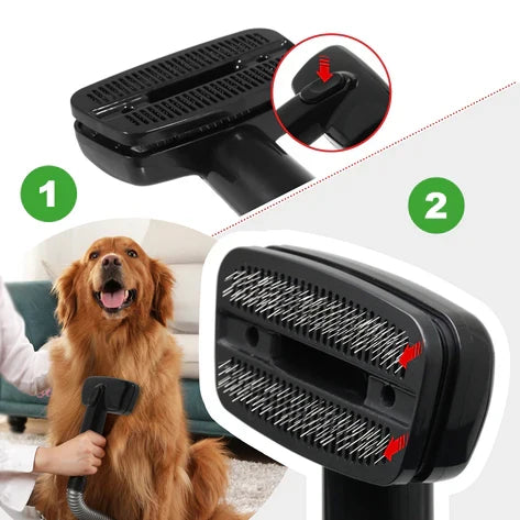 Shark Dog Grooming Tool for Shark Vacuum Cleaner Groom Pet Hair Brush 35mm