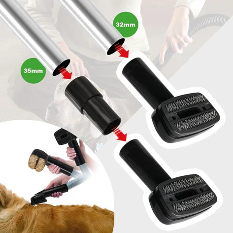 Shark Dog Grooming Tool for Shark Vacuum Cleaner Groom Pet Hair Brush 35mm