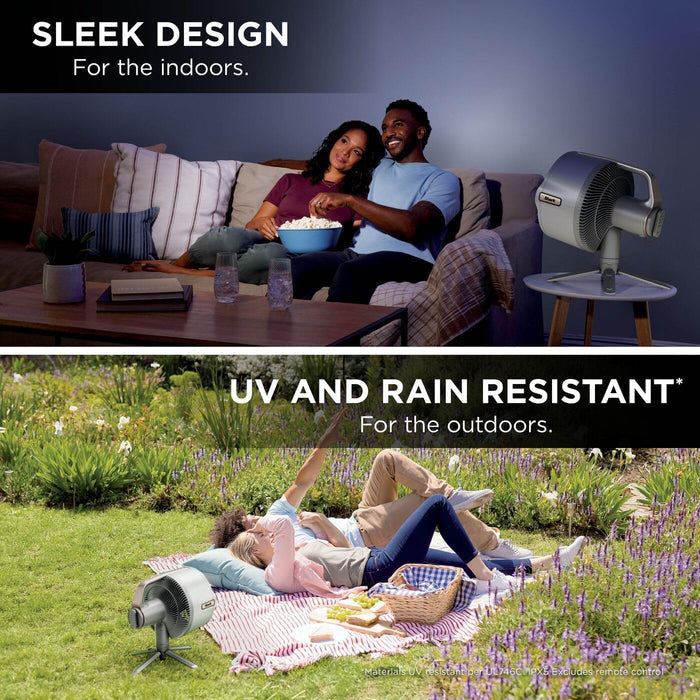 Shark FlexBreeze Pro Mist Indoor & Outdoor Fan with Misting System – White | FA300WHUK Shark Air Purifier Euronics Ireland