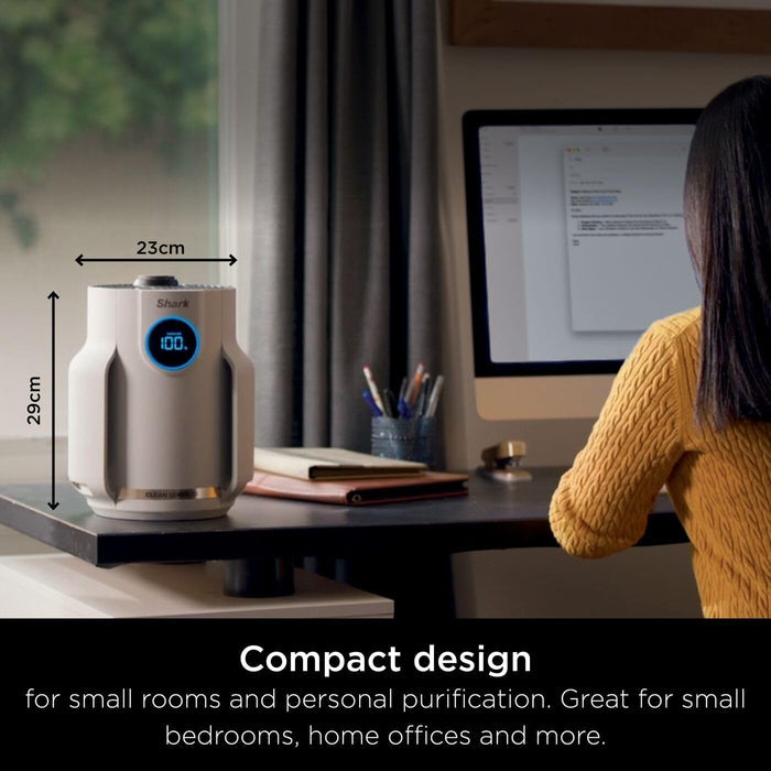 Shark NeverChange5 Compact Pro Air Purifier – Small Room | HP072UK Shark Air Purifier Euronics Ireland