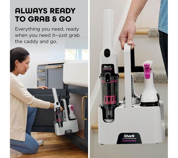 Shark StainForce Cordless Stain-Destroying Spot Cleaner – Grey/Orange – view 6