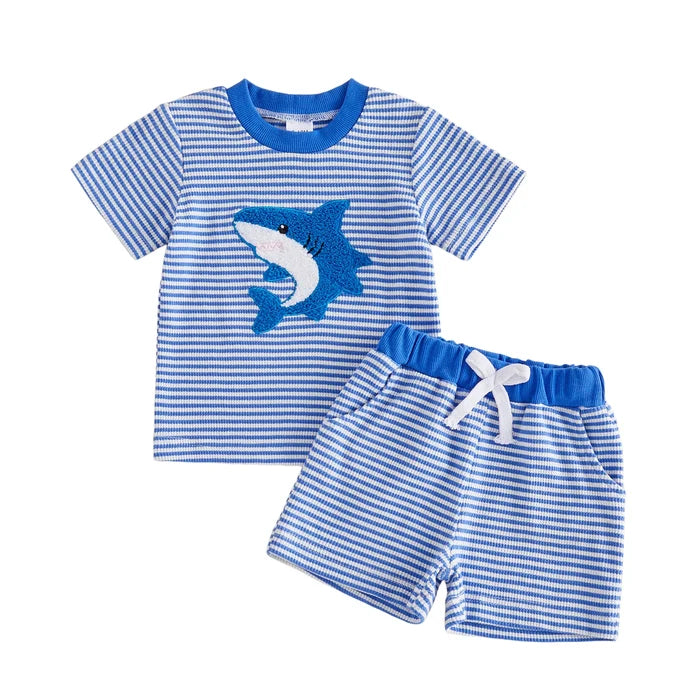 SHARK Striped Outfit