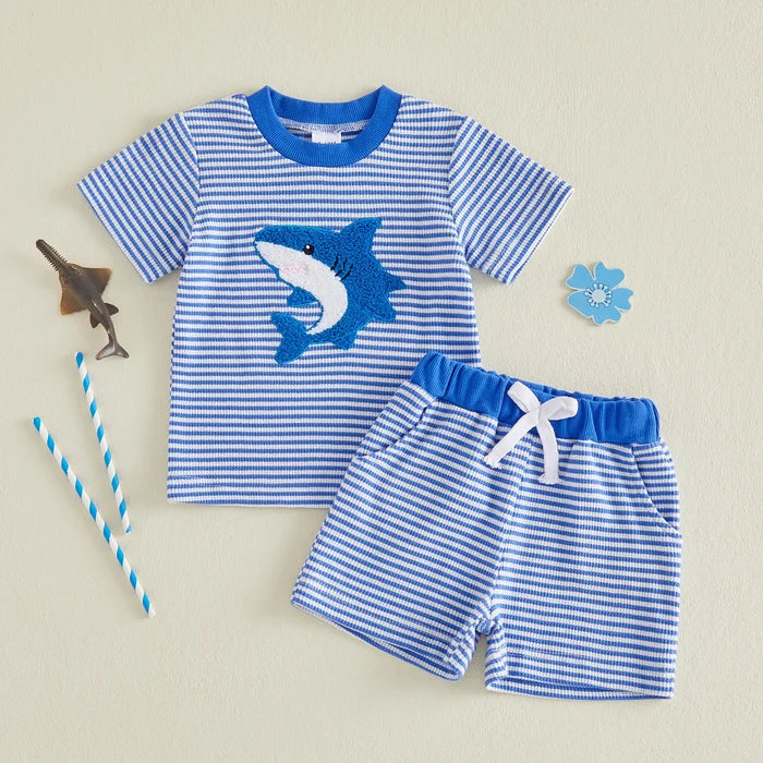 SHARK Striped Outfit
