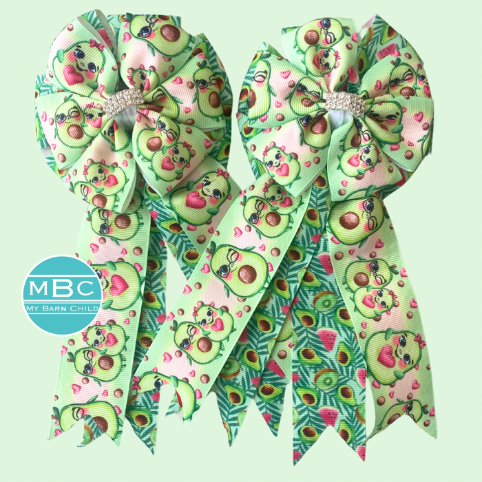 🤩 Show Bows: Avocado Fam 🥑
