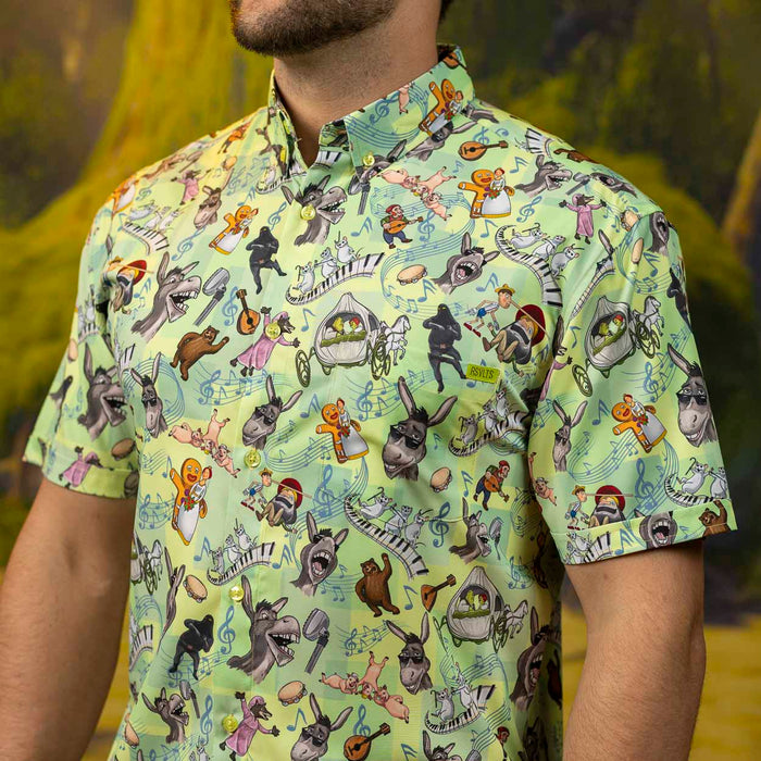 RSVLTS Shrek Short Sleeve Shirt Shrek "Duloc and Roll" – KUNUFLEX Short Sleeve Shirt