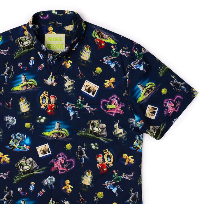 RSVLTS XS Shrek Short Sleeve Shirt Shrek "Happily Ogre After" –  KUNUFLEX Short Sleeve Shirt