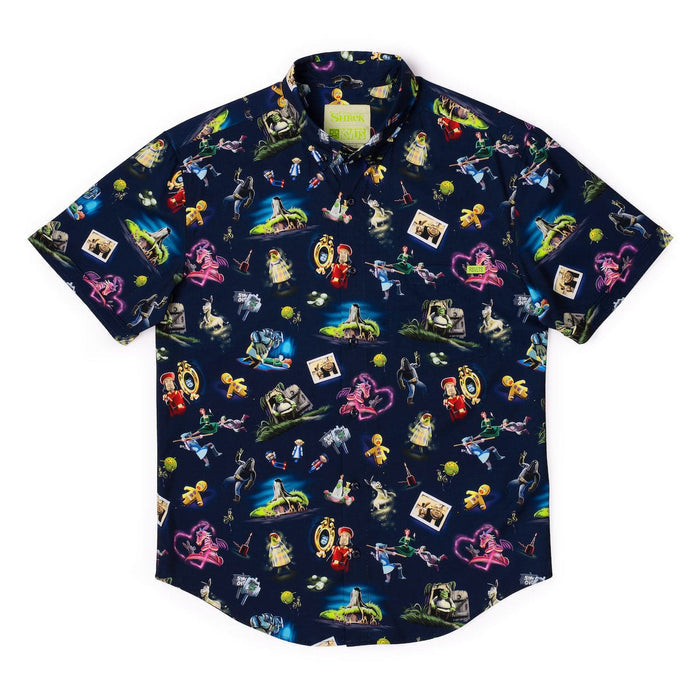 RSVLTS Shrek Short Sleeve Shirt Shrek "Happily Ogre After" –  KUNUFLEX Short Sleeve Shirt