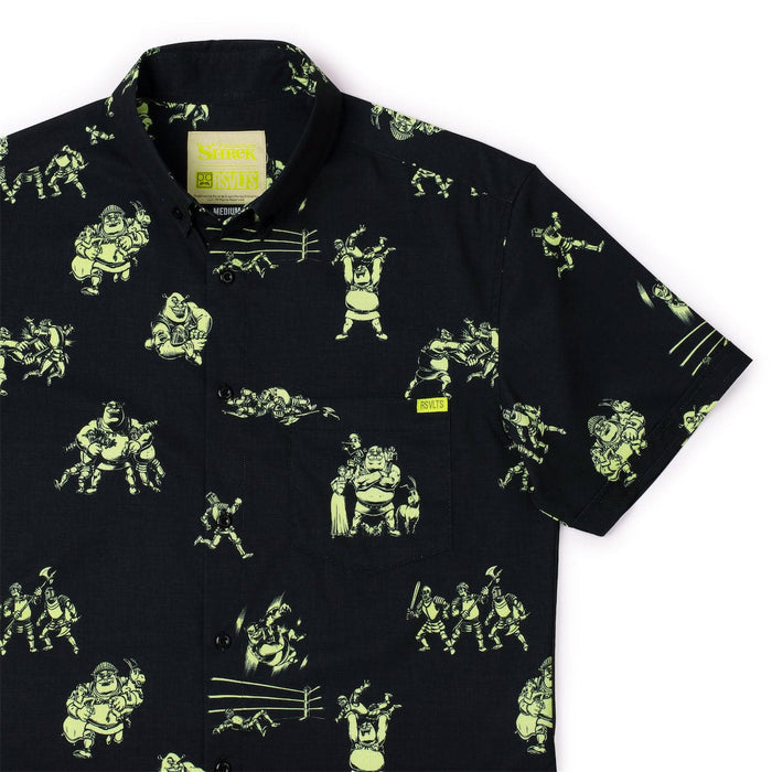 RSVLTS Shrek Short Sleeve Shirt Shrek "Ogre Fight" – KUNUFLEX Short Sleeve Shirt