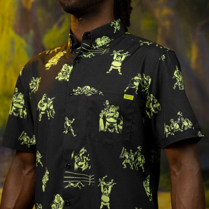 RSVLTS Shrek Short Sleeve Shirt Shrek "Ogre Fight" – KUNUFLEX Short Sleeve Shirt