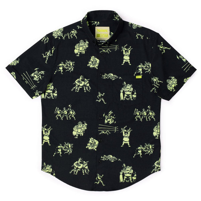 RSVLTS Shrek Short Sleeve Shirt Shrek "Ogre Fight" – KUNUFLEX Short Sleeve Shirt