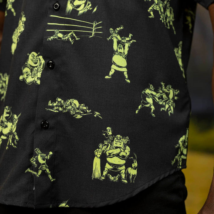 RSVLTS Shrek Short Sleeve Shirt Shrek "Ogre Fight" – KUNUFLEX Short Sleeve Shirt