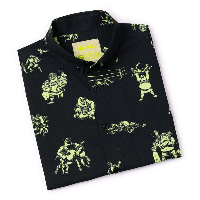 RSVLTS Shrek Short Sleeve Shirt Shrek "Ogre Fight" – KUNUFLEX Short Sleeve Shirt