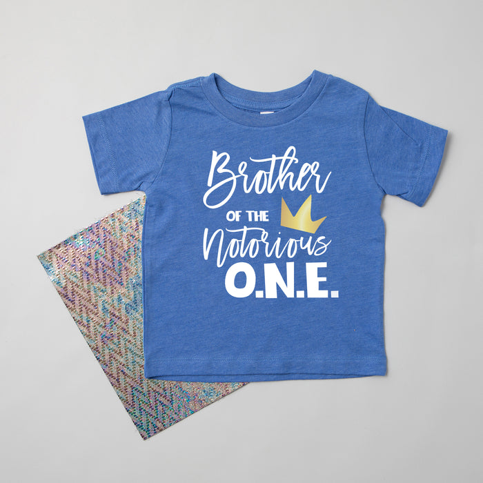 Sibling of the Notorious One 1st Birthday Toddler-Youth Shirts