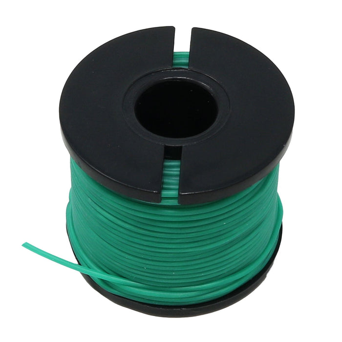 Silicone Cover Stranded-Core Wire - 50ft 30AWG Green by The Pi Hut - The Pi Hut