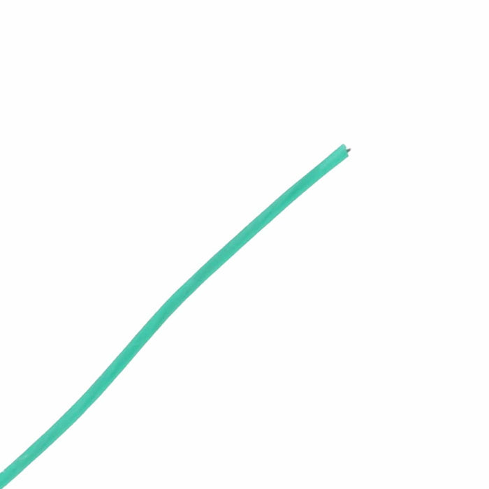 Silicone Cover Stranded-Core Wire - 50ft 30AWG Green by The Pi Hut - The Pi Hut