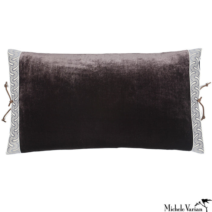 Silk Velvet Pillow Dusk 12x22