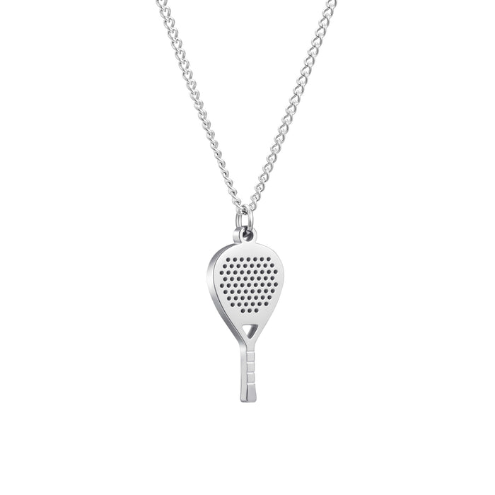 Silver Padel Necklace
