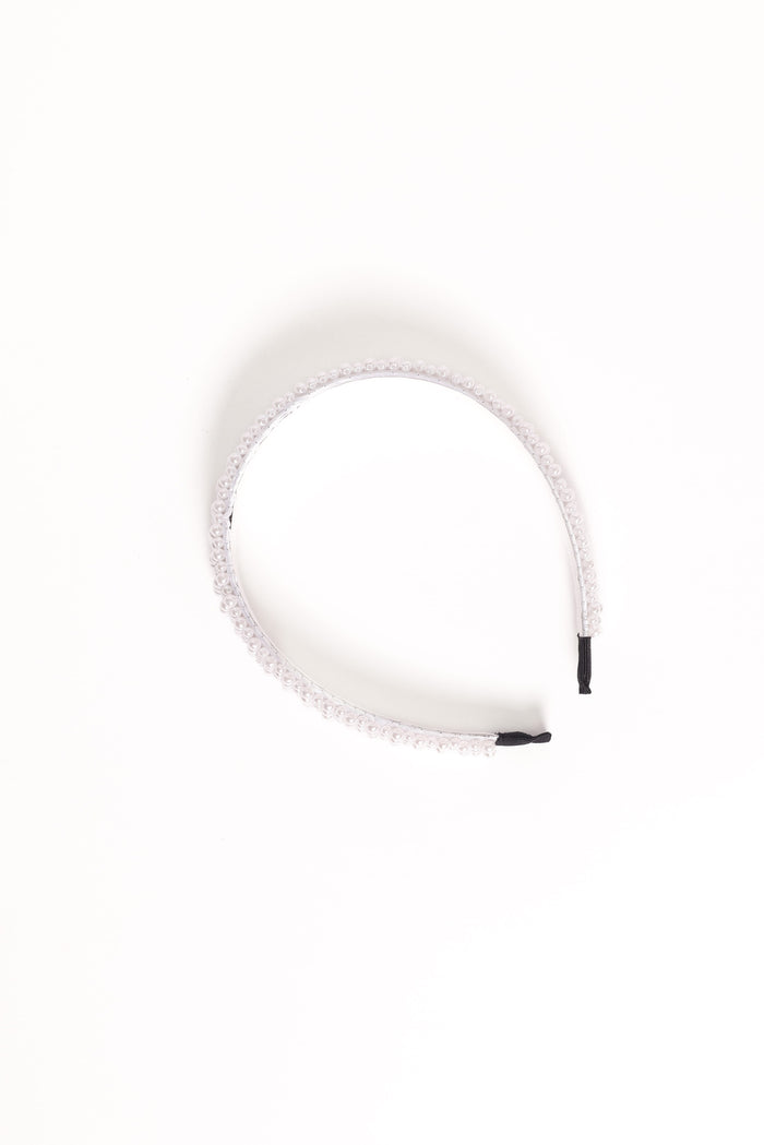 Petal and Pup USA ACCESSORIES Simona Headband - Pearl One Size