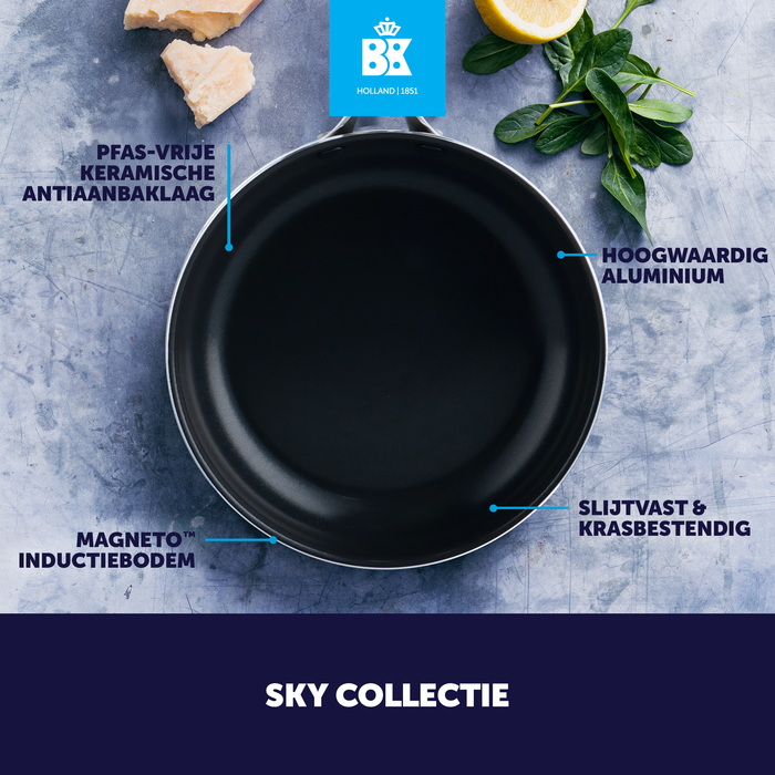 Sky 3-delige pannenset