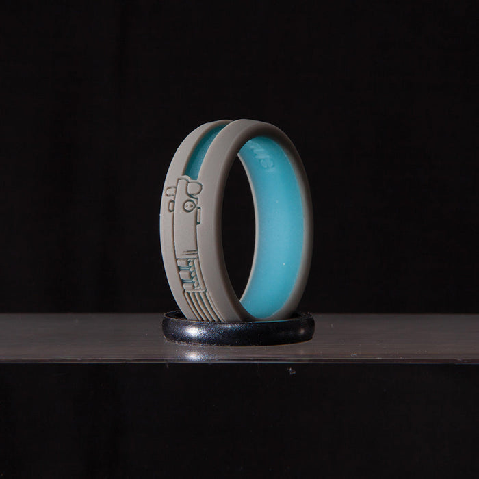 Star Wars™ Silicone Ring - Skywalker™ Blue Lightsaber™