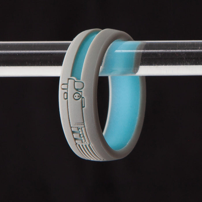 Star Wars™ Silicone Ring - Skywalker™ Blue Lightsaber™