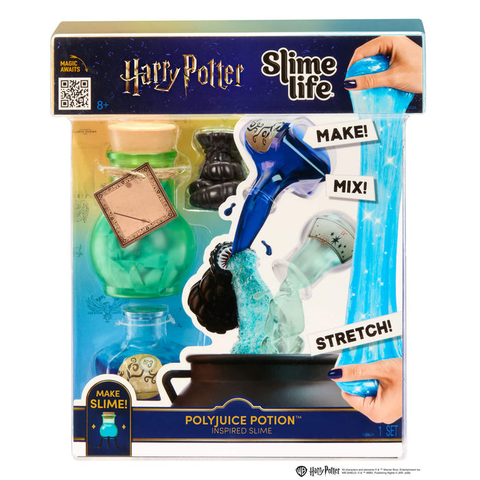 Harry Potter slime life product packaging with Polyjuice Potion theme