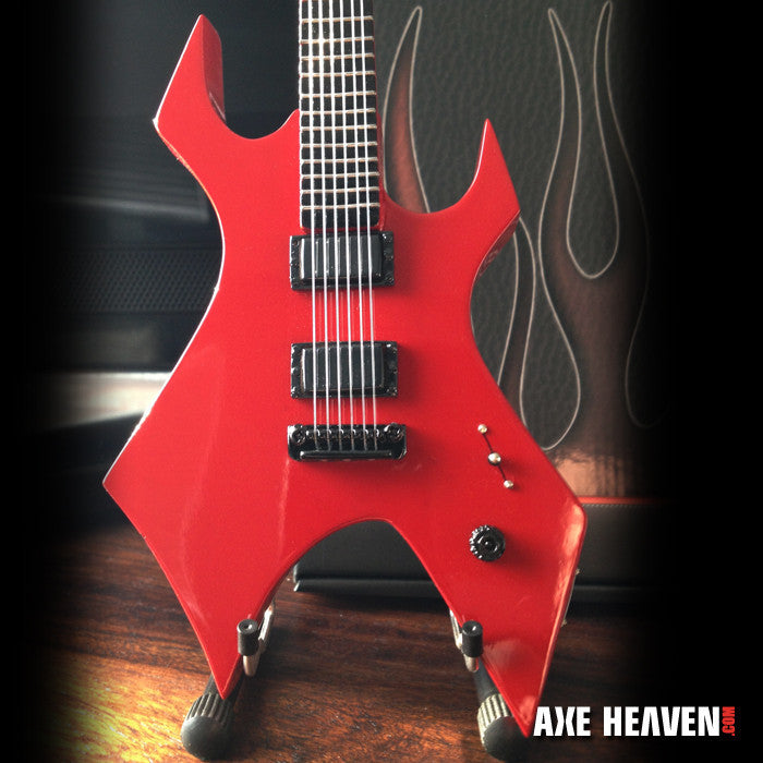 SLIPKNOT - MICK THOMPSON - SIGNATURE RED WARLOCK - MINI GUITAR