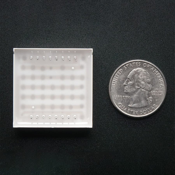 Small 1.2" 8x8 Ultra Bright Pure Green LED Matrix (KWM-30881CPGB) by Adafruit - The Pi Hut