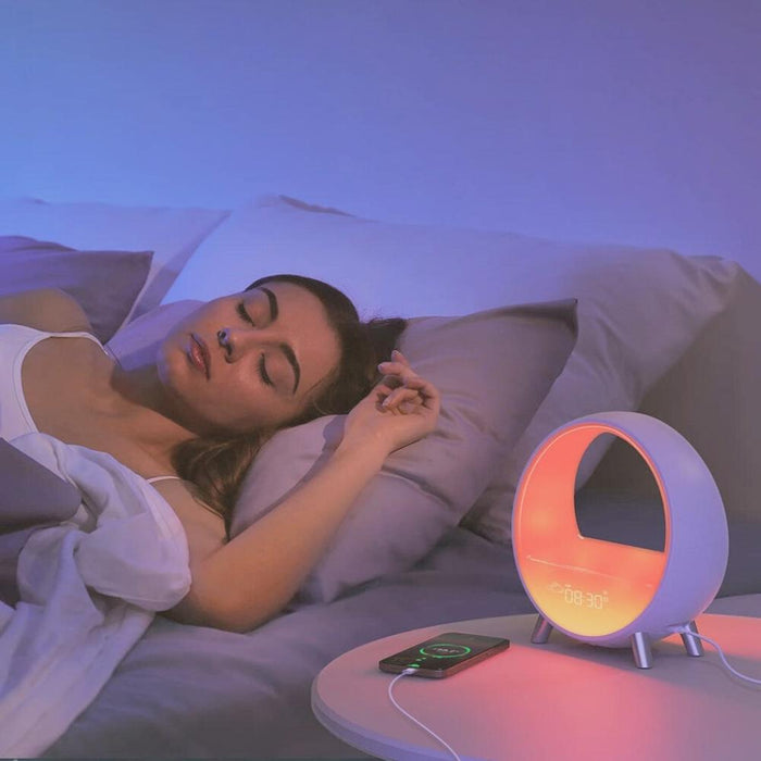 smart sleep alarm clock, smart bedside alarm clock